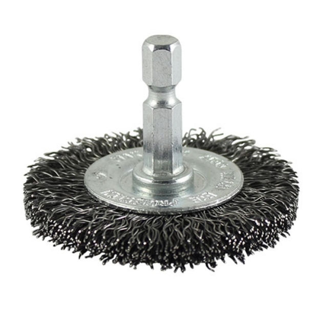Picture of DRILL CRIMP WIRE WHEEL BRUSH50MM