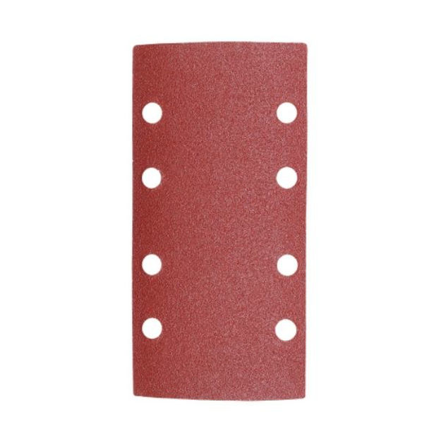 Picture of PUNCHED 1/3 SAND SHEET P80 93 X 185MM (5 PACK)