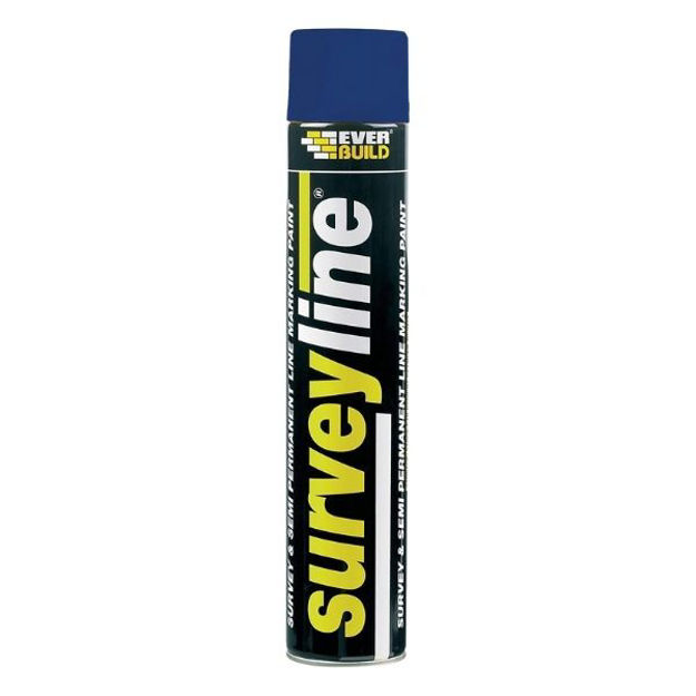 Picture of E/BUILD SURVEYLINE MARKING PAINT 700ML BLU