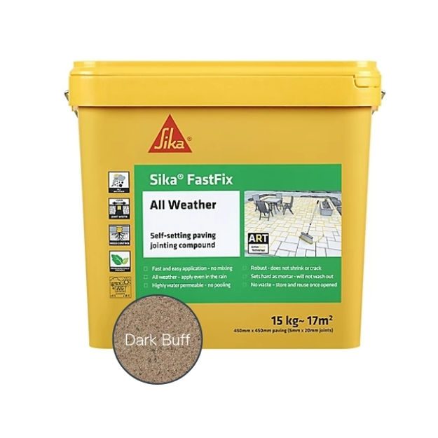 Picture of SIKA FASTFIX ALL WEATHER JOINTING COMPOUND 15KG BUFF