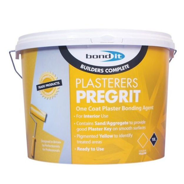 Picture of PLASTERERS PREGRIT 10LTR (INTERIOR YELLOW) 