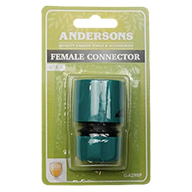 Picture of HOSE CONNECTOR - FEMALE QUICK FIX - 1/2" BSP