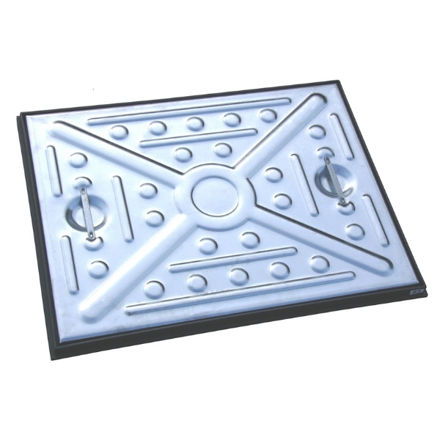 Picture of 50CGP PEDESTRIAN GALV TOP MANHOLE COVER
600 X 450MM POLY FRAME
