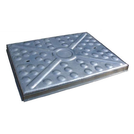 Picture of 52DG 10TON GALV MANHOLE COVER SOLID TOP
600 X 600MM STEEL FRAME
