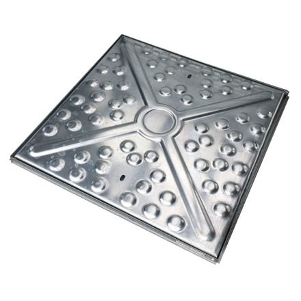 Picture of 51DG 5TON GALV SOLID TOP MANHOLE COVER
600 X 600MM STEEL FRAME
