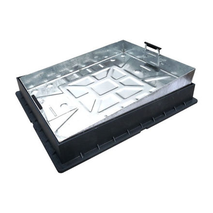 Picture of DR-60-SLK 5TON GALV TOP MANHOLE COVER
600X450MM POLY FRAME RECESS BLOCK PAVIOR
