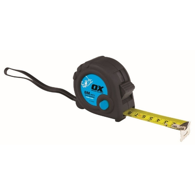 Picture of OX-T020608 TRADE TAPE MEASURE 8M