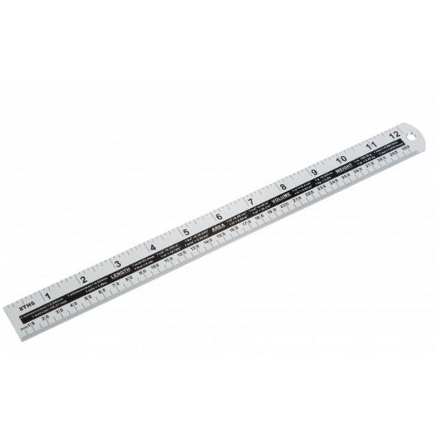 Picture of BLUESPOT 300MM (12") ALUMINIUM RULER