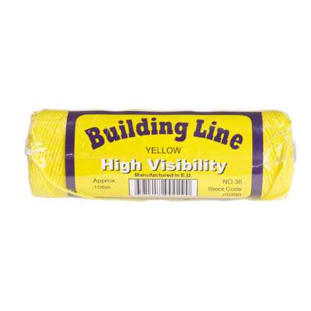 Picture of TAY00290 YELLOW BUILDERS LINE 105M