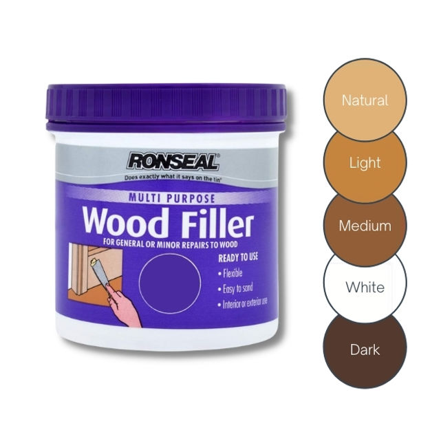 Picture of MULTI PURP WOOD FILLER WHITE 250G J (6)
