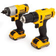 Picture of DEWALT DCK211D2T -IMPACT DRIVER + DRILL
DRIVER 10.8V + 2AH BATTERIES
