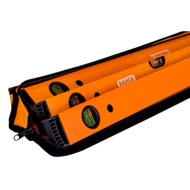 Picture of BAHCO 416 SERIES 3PCE SPIRIT LEVEL SET 600-1200-1800MM C/W FOC CASE