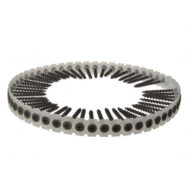 Picture of FORGEFIX COLLATED DRYWALL SCREWS PHILLIPS PH2 M3.9 X 42MM (1000 PACK)