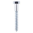 Picture of TIMCO COACH SCREW HEX HEAD SILVER M8 X 100MM
