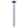 Picture of TIMCO COACH SCREW HEX HEAD SILVER M8 X 150MM