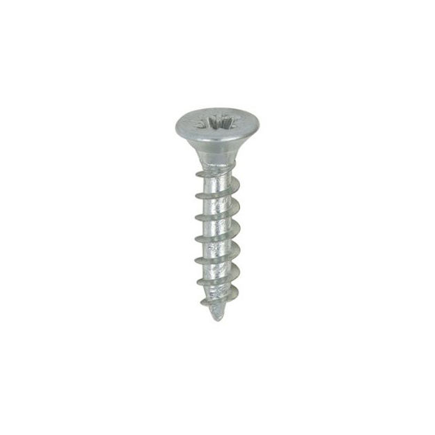 Picture of TIMCO SOLO COUNTERSUNK WOODSCREW PZ1 ZINC 3.0 X 15MM (200 PACK)