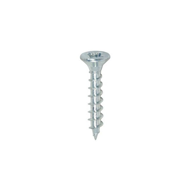 Picture of TIMCO SOLO COUNTERSUNK WOODSCREW PZ2 ZINC 3.5 X 20MM (200 PACK)