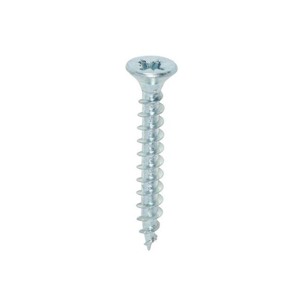Picture of TIMCO SOLO COUNTERSUNK WOODSCREW PZ2 ZINC 4.0 X 30MM (200 PACK)
