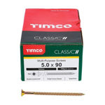 Picture of TIMCO CLASSIC COUNTERSUNK SCREW PZ2 YELLOW 5.0 X 90MM (100 PACK)