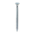 Picture of TIMCO SOLO COUNTERSUNK WOODSCREW PZ3 ZINC 6.0 X 80MM (200 PACK)