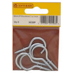 Picture of 32MM ZP SHOULDERED CUP HOOKS (PACK OF 5)
