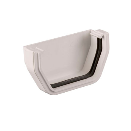 Picture of BR57 114MM SQUARE EXTERNAL STOPEND ARCTIC
WHITE
