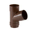 Picture of BR218 68MM 112.5 DEG DOWNPIPE BRANCH BROWN