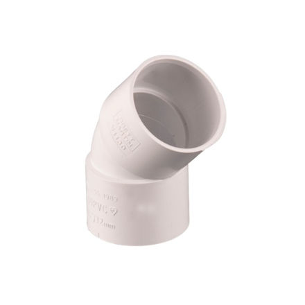 Picture of W2130 40MM SW 135 DEG OBTUSE BEND WHITE