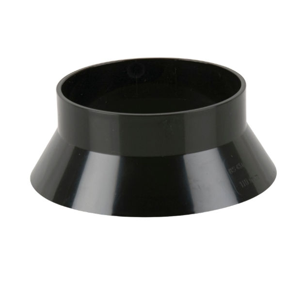 Picture of BS428 WEATHERING COLLAR PIPE SKIRT BLACK
110MM PUSH FIT
