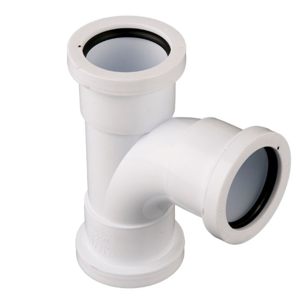 Picture of W923 40MM P-FIT 92.5 DEG SWEPT TEE WHITE