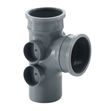 Picture of BS451 92.5 DEG D/S BRANCH W 4 BOSSES GREY
110MM PUSH FIT
