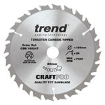 Picture of CRAFT SAW BLADE 165MM X24T X20 THIN