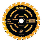Picture of DEWALT 165MM X 20MM X 24TEETH EXTREME SAW BLADE