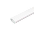 Picture of 25MM OVAL CONDUIT WHITE 2.44M