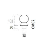 Picture of Pine Ball Cap inc Blister Pack 90mm