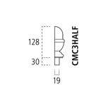 Picture of Pine Half Acorn Cap inc 90mm Blister Pack