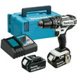 Picture of MAKITA DHP482RFWJ COMBI DRILL 18V + 2 BATTERIES