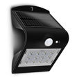 Picture of LUCECO SOLAR GUARDIAN WALL LIGHT 220 LUMENS BLACK