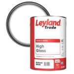 Picture of LEYLAND TRADE HIGH GLOSS WOOD & METAL BRILLIANT WHITE