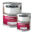 Picture of RONSEAL ONE COAT STAY WHITE RADIATOR PAINT GLOSS