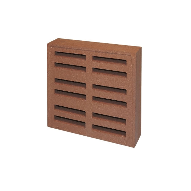 Picture of RED AIR BRICK VENT LOUVRE LIST NO.365
 215 X 215MM